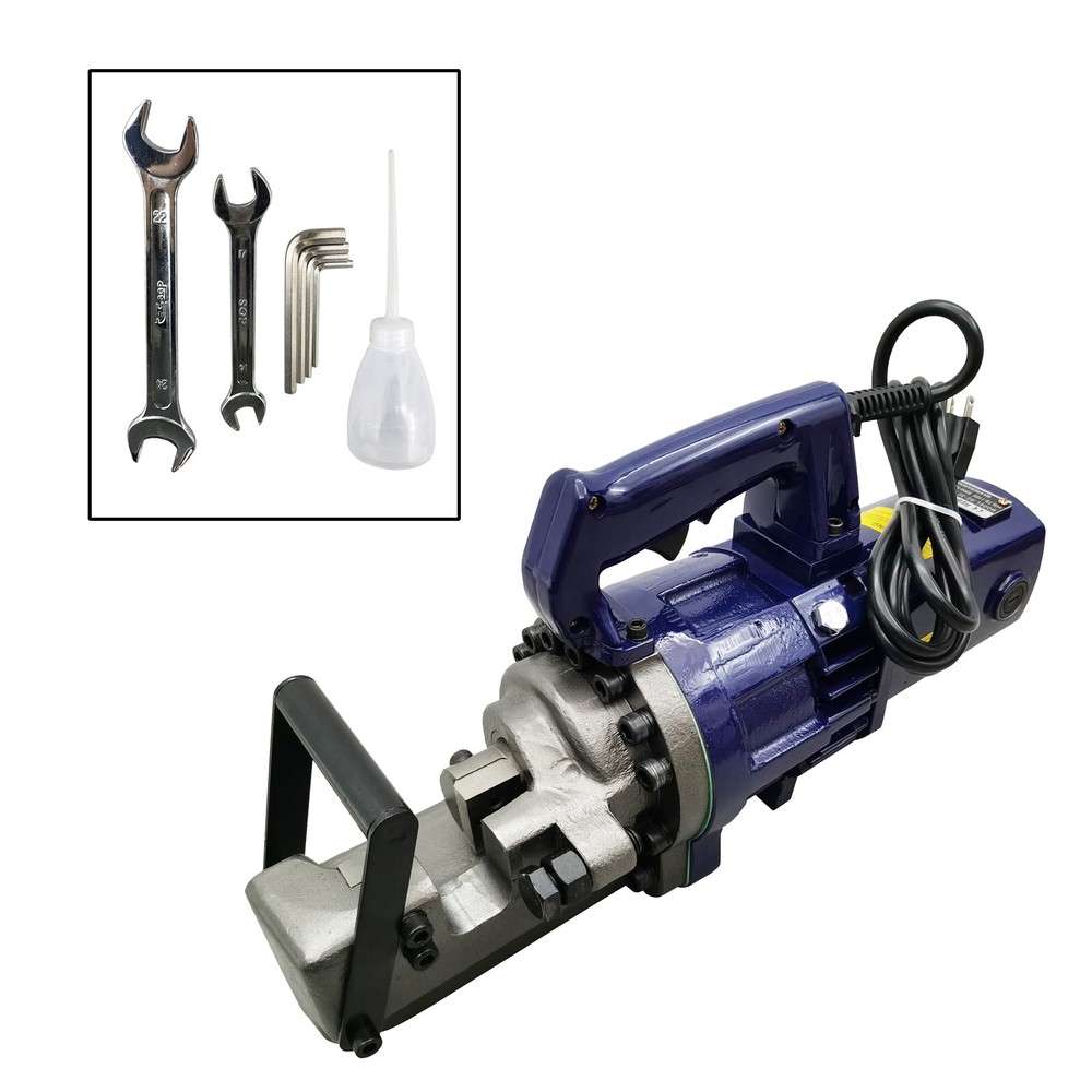 110V RC-32 Electric Steel Bar Cutting Shearing Hydraulic Rebar Cutter Machine
