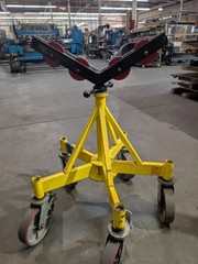 Max-Jax Pipe Stands, Vee, 2500 lb Capacity, 4 in to36 in Pipe, 30.5 in to 42.5 H