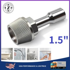 1.5&rdquo; Tub Drain Extractor with 1/2&rdquo; Socket Bathtub Remover Colourful Galvanized