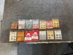 Mixed lot of Ridgid Pipe Dies 1/2&Prime; 3/4&Prime; 1-1/4&Prime; Berkley BT-00003 37875 37825 3782