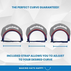 Pro Hat Brim Bender &ndash; the Perfect Curve Guaranteed &ndash; Shaper Curver Tool for All