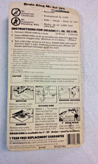 G.T. Water Products Drain King 186 Unclog Hose Attachment for Drains 1.5&rdquo;-3&Prime; New