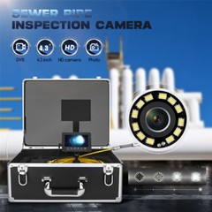 22MM Handheld Drain Sewer Camera Pipe Inspection Camera 4.3&Prime; DVD Monitor 50M