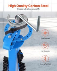 Manual Pipe Bender Max 2&Prime; O.D. Pipe Tube Bending Tool with 14 Bending Dies