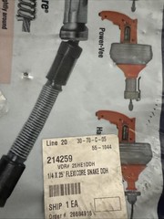 GENERAL FLEXICORE 25&rsquo;x1/4&rdquo; Flexicore Cable with Double DownHead