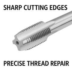 1/2&Prime;-13 Thread Tap 6542 HSS Thread Maker for Internal Thread Repair and Fabri&hellip;