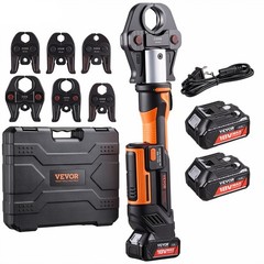 VEVOR 18V Press Tool 32KN Electric Crimping Tool for 1/2&Prime; to 2&Prime; Copper Pipes
