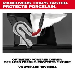 Milwaukee 3576-21 M12 TRAPSNAKE 6&prime; Toilet Auger