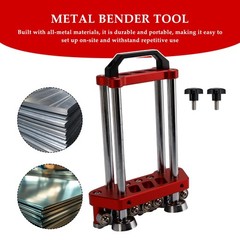 Metal Roofing Tool Sheet Metal Roller 2 Station Metal Bender 0-90&deg;Bending