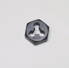 NEW 10 Piece Box M6x1.0 Hexagon Re-Threading Dies Made in Japan Rethreading J