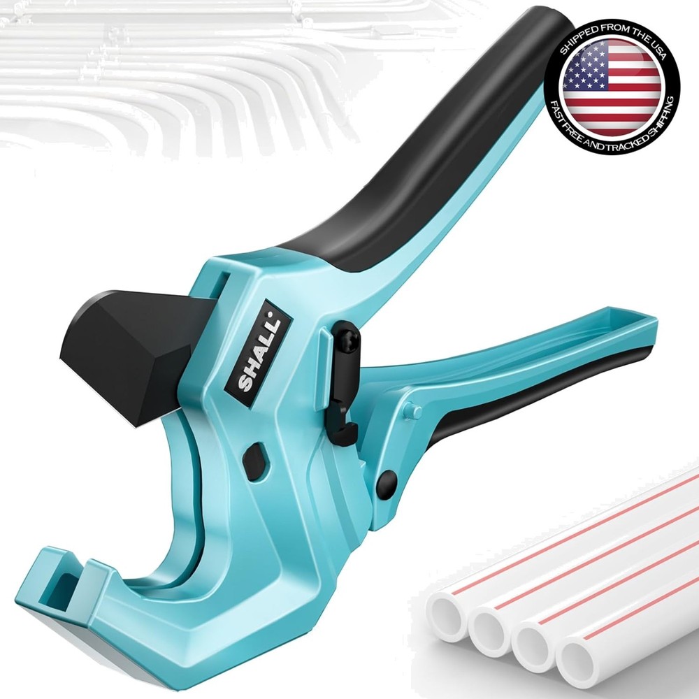 Versatile High-Performance Pipe Cutter for PVC, PEX &ndash; Cuts 2-1/2&rdquo; Efficiently