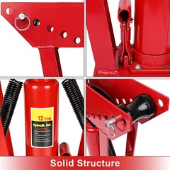 12 Ton 1/2in Diameter Hydraulic Pipe Bender Manual Hydraulic Tube Bending 6 Dies