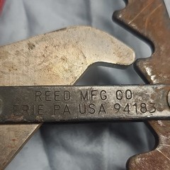 Reed Manufacturing RS2 Soil Pipe Cutter 1 1/2 in to 2 in Professional Tool