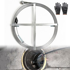 Sewer Snake,Manual Drain Snake 98.4 ft,Width 1inch,Thickness 1/10inch,Plumbin&hellip;
