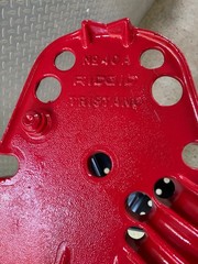 Ridgid No. 40A Tristand Portable Pipe Vice Red/Black 1/8&Prime; To 2-1/2&Prime;