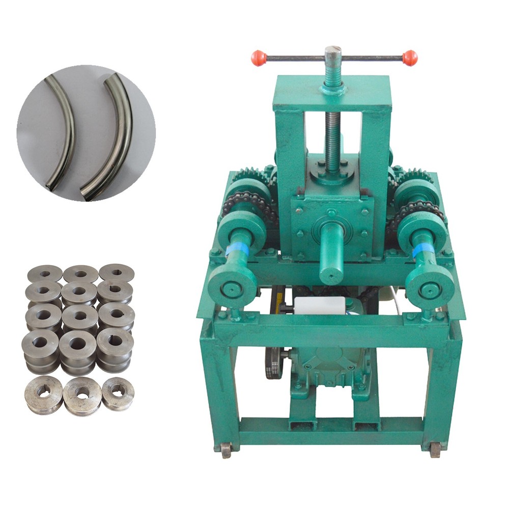Electric Pipe Tube Bender Machine Round Tube Arc Bender With Die Set 220V 2.2kW
