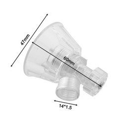 Sturdy Sprinkler Head with Adjustable Nozzle for Atomization in Agriculture