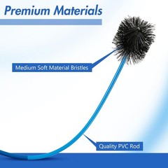 3 Pcs 16 Inch Flexible AC Drain Brush Set &ndash; Clean Your HVAC Condensate Trap