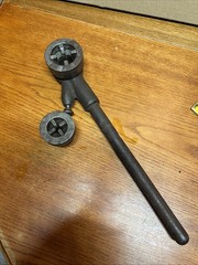 Toledo Dies 1/8&rdquo;, 3/4&rdquo;and Pipe Threading Wrench Not Sure Of Brand