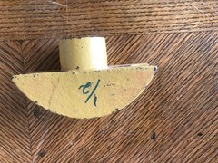 Generic cast-iron 1/2&Prime; Pipe Bender Die in good condition