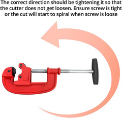 Professional Pipe Cutter Tool for 1-3&Prime; Pipes &ndash; Ideal for Plumbing, Automotive, a