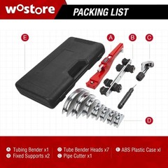 Versatile 7 Aluminum Alloy Heads Bender