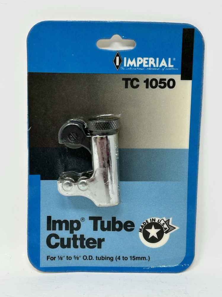 NOS Imperial Tool TC 1050 &ldquo;IMP&rdquo; Mini Tube Cutter 1/8&Prime; to 5/8&Prime; OD 🇺🇸