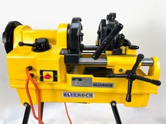 BLUEROCK PTM-100 Large Capacity 1/2&Prime; &ndash; 4&Prime; Pipe Threading Machine fits RIDGID