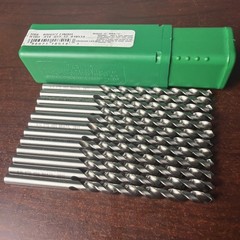 12 NEW PRECISION TWIST DRILL 018514 #14 HSS Bright Finish R18H JOBBER DRILL