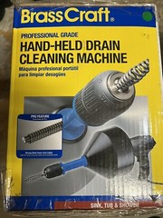 BRAND NEW Brass Craft Music Auger Handheld Drain Cleaning Machine Model #BC1020