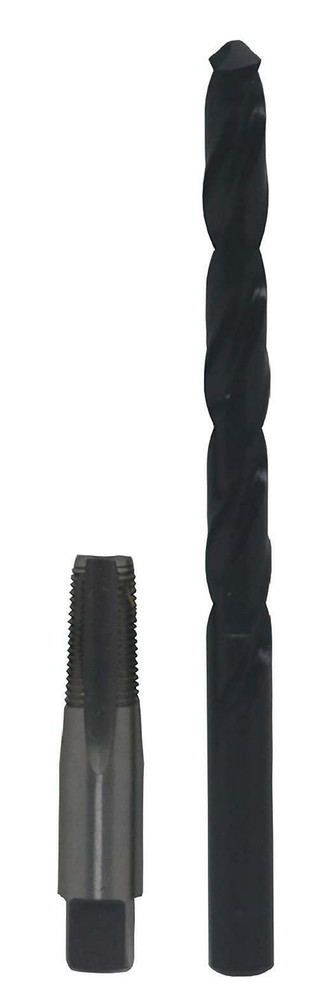 Drill America 1/8&Prime; Carbon Steel Npt Pipe Tap and R High Speed Steel Drill Bit Se