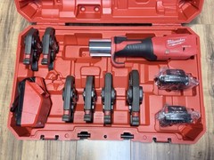 Milwaukee 2922-22 M18 FORCE LOGIC One Key Copper Press Tool Kit With CTS Jaws