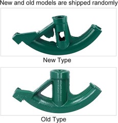 Pipe Bender, 1-inch Cast Iron Manual EMT Portable 1&Prime;, Green