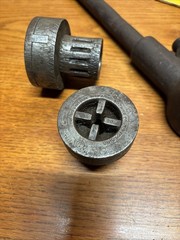 Toledo Dies 1/8&rdquo;, 3/4&rdquo;and Pipe Threading Wrench Not Sure Of Brand