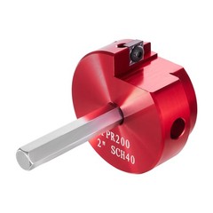 2 in PVC Pipe Reamer Aluminum Alloy SCH40 ABS CPVC for Electric Drills