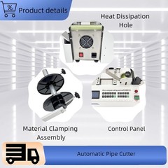 HZX-100Microcomputer Automatic Pipe Cutter PVC Pipe Cutter 110V
