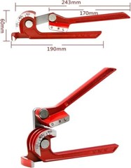 90 Degree 3-in-1 Tube Bender For Size 1/4&rdquo;,5/16&rdquo;,3/8&rdquo; Fuel Brake Line Tubing