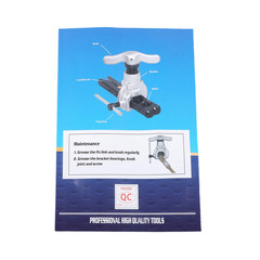 For 7 Dies Size 3/16-3/4&Prime; Eccentric Flaring Tool Set & Tube Cutter Kit 45 Degree