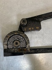 Parker 1/2&Prime; Hand Tube Bender 0-180 Degree Bends 1-1/2&Prime; Radius. Like Swagelok