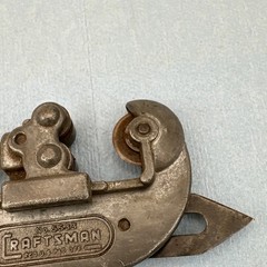 Vintage Craftsman Underline Logo Pipe Tubing Cutter with Rollers No 9-5533 USA