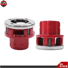 Threading/Pipe & Bolt Die Head Manual Complete w/Dies, 1-1/4&Prime; &1&Prime; NPT 12-R RH