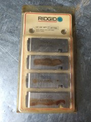 Ridgid 47785 1/2&Prime;-3/4&Prime; NPT Universal Dies High Speed for Stainless Steel NEW