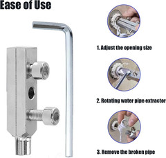 Broken Pipe Extractor Tool, Broken Faucet Removal Tool, Broken Faucet Extractor,