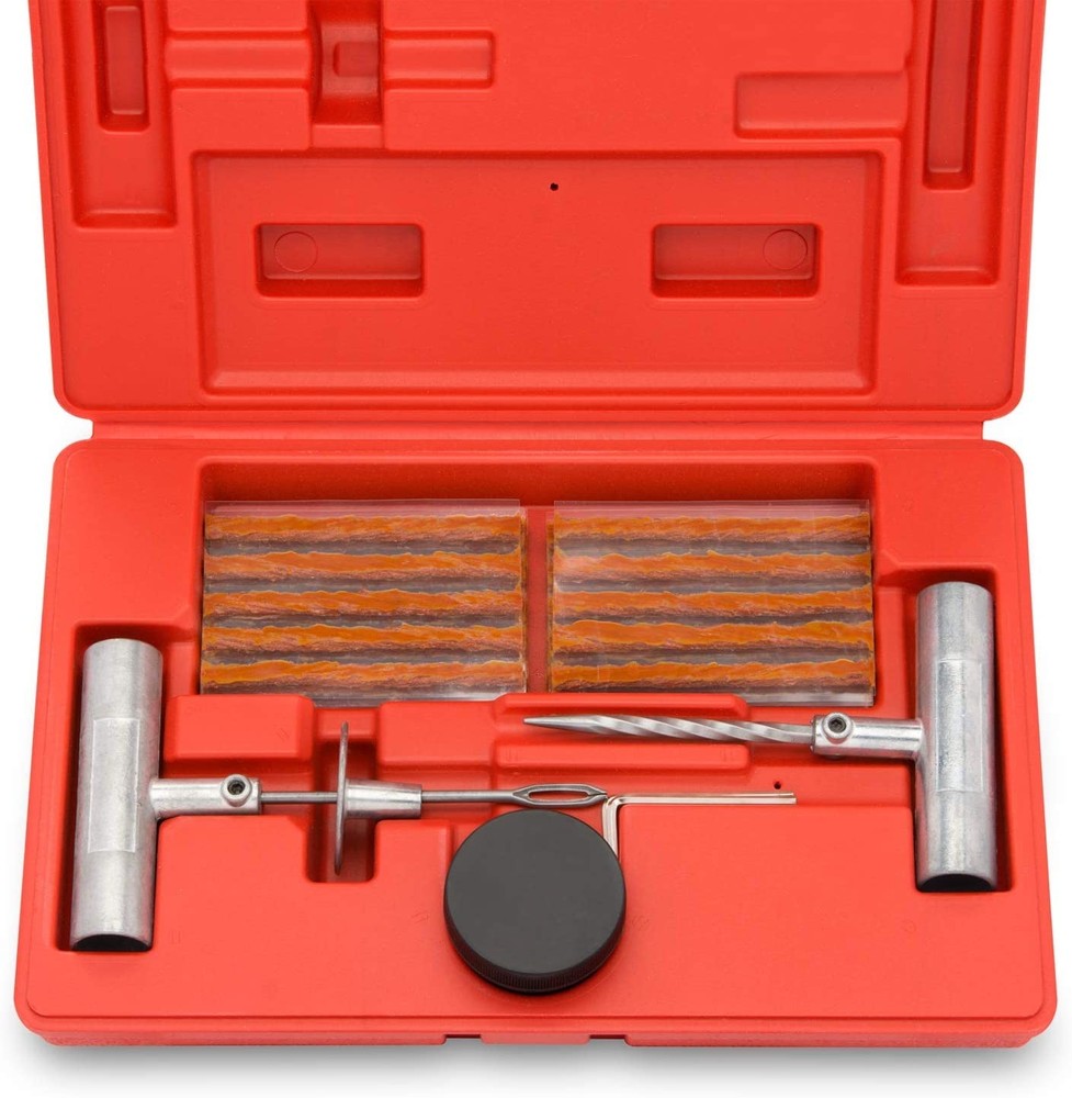 Tooluxe 50002L -35 Piece Tire Repair Universal Heavy Duty Tire Repair Kit wit&hellip;