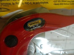 General Tools 118 Heavy-Duty Ratchet PVC Pipe & Hose Cutter 118
