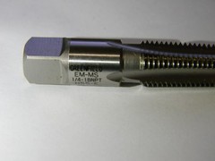 Greenfield 8320 1/4&Prime;-18 P Taper Uncoated 4FL RH Pipe Tap 89643