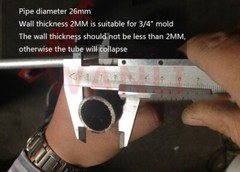 SWG-25 Hydraulic Manual Pipe Bender Stainless Steel/Copper/Aluminum Pipe Bender