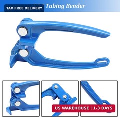 Tnisesm Mini 90 Degree Tubing Bender Tool Fits 1/8-Inch (3mm), 3/16-Inch (4mm),