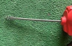 *NEW* RIDGID EZ SPIN DRAIN SNAKE CLEANING 1/4 in. x 25 ft. WITH CLEAN HANDS