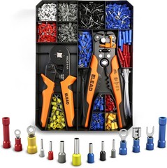 Ferrule Crimping & Stripping Tool Kit 1188-Piece, AWG 23-7 (0.25-10 mm&sup2;)
